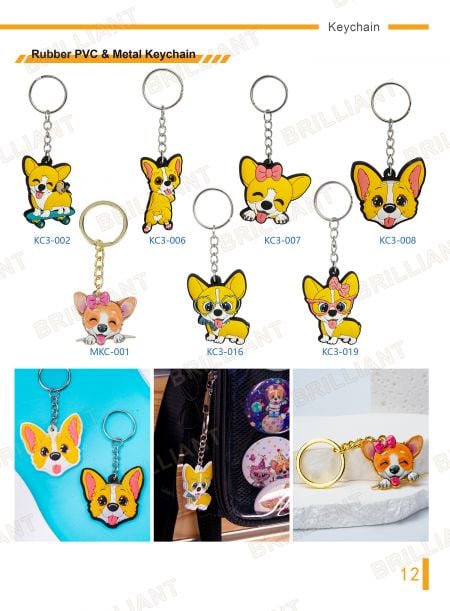 custom pvc keychain.