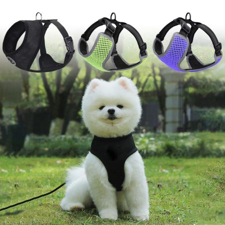 Adjustable Mesh Dog Harness Maker.