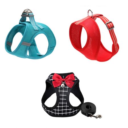 Oxford Fabric Mesh Dog Harness.