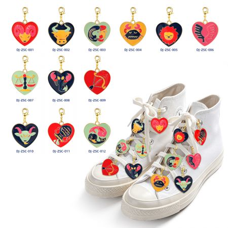 Подвески знаков зодиака с открытым дизайном - Поставщик премиум подвесок для обуви знаков зодиака