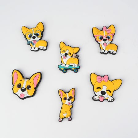 냉장고용 PVC 고무 개 자석 - 냉장고용 도매 고무 개 자석