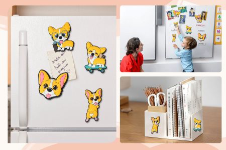 다재다능한 프로모션 PVC 고무 개 자석