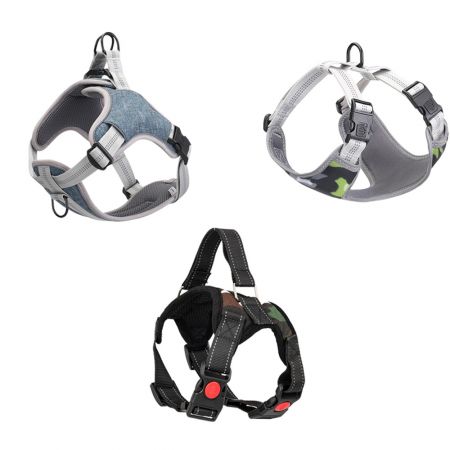 Fully Adjustable Padded Dog Harness.
