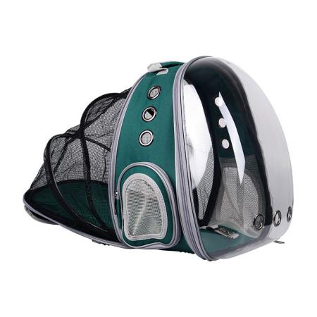 ストレッチャブルドッグバブルバックパック。