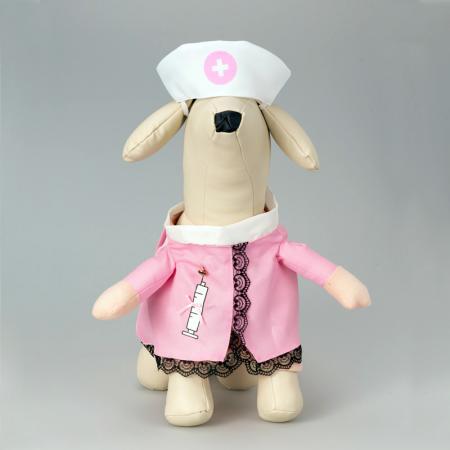 Nurse Dog Halloween Costume.