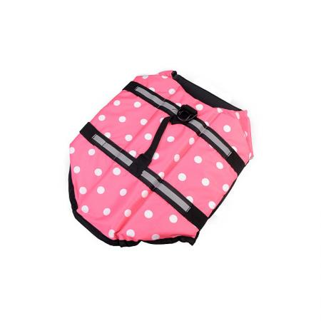 Colete salva-vidas para pets com alça.