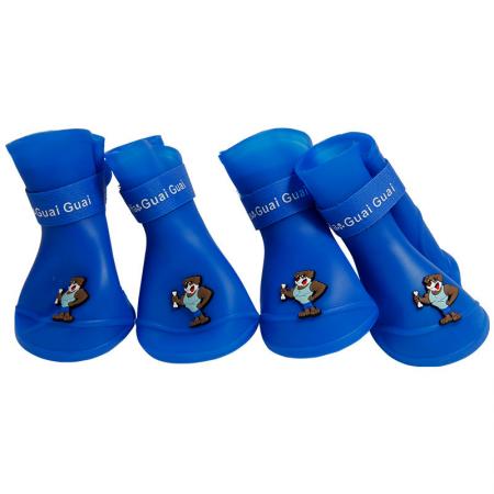 Nhà sản xuất ủng mưa cho chó bằng silicone.