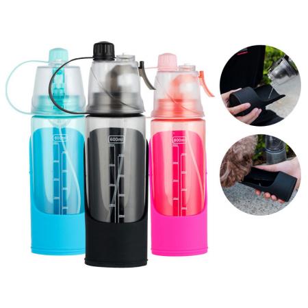 600ml PP Portable Pet Water Bottle.