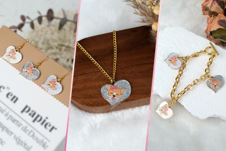 סטים של תכשיטים מוכנים למשלוח מושלמים לקידומים, קמעונאות ומתנות