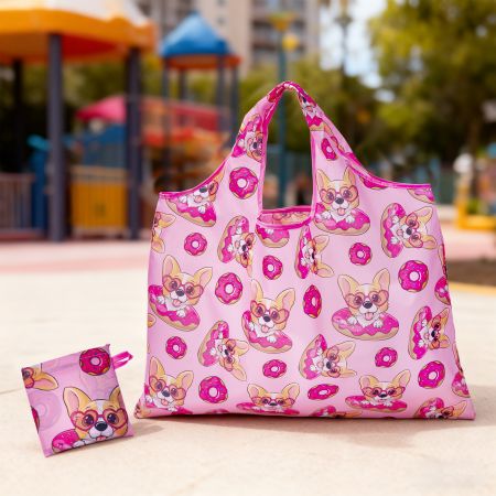 도매 재사용 가능한 재활용 쇼핑백.