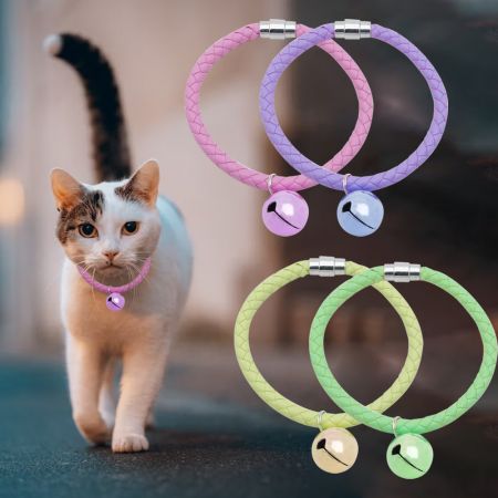 Fabricant de collier pour chat en corde.