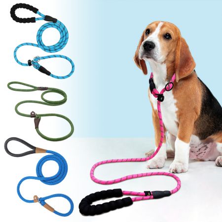 حبل تدريب كلاب قابل للانزلاق بالجملة