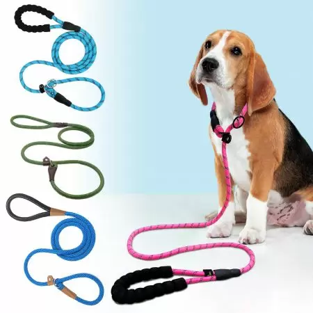 حبل تدريب كلاب قابل للانزلاق بالجملة - حبل تدريب كلاب قابل للانزلاق عاكس بالجملة