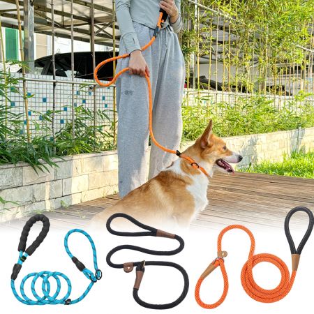 Laisse pour chien robuste en corde en gros.