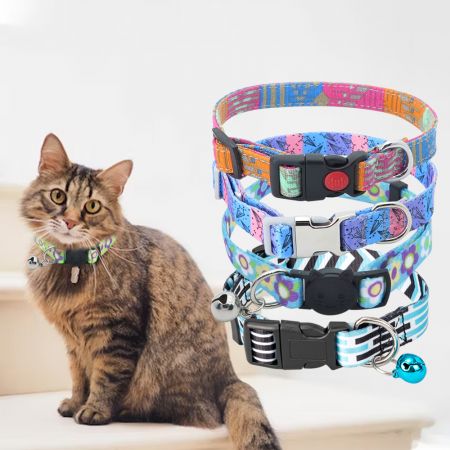 Strong Woven Polyester Cat Collar.