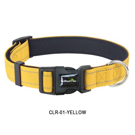 Yellow Dog Collar For Small.