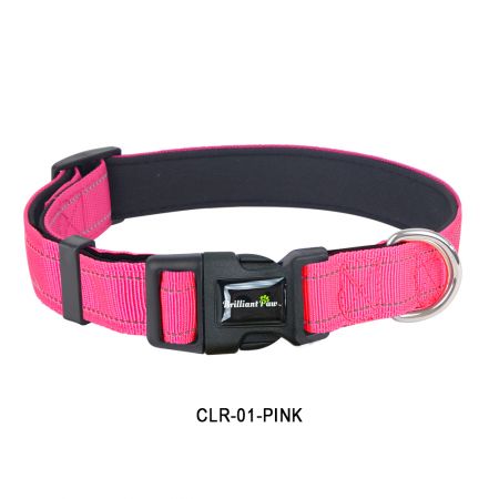 Coleiras de Caminhada para Cães Reflexivas Rosa.