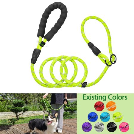 Slip Lead Dog Leash 6Ft In Stock - No Pull Lead Leash for Lage dog