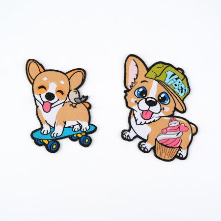 Textilis Insigne Fridge Magnet - Promotoria Textilis Insigne Magnetes Supplicator