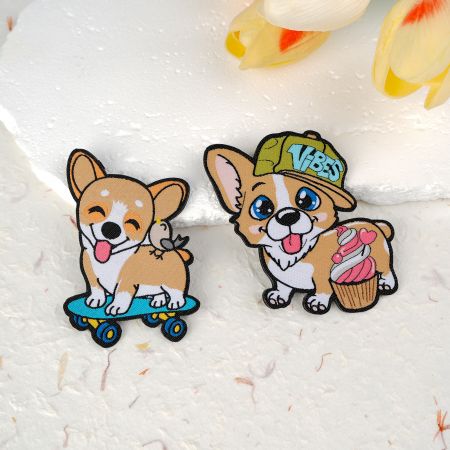 비즈니스를 위한 도매 직조 냉장고 자석.