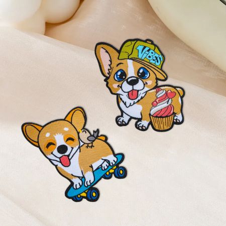 Patches Tenun Lucu Untuk Ransel.