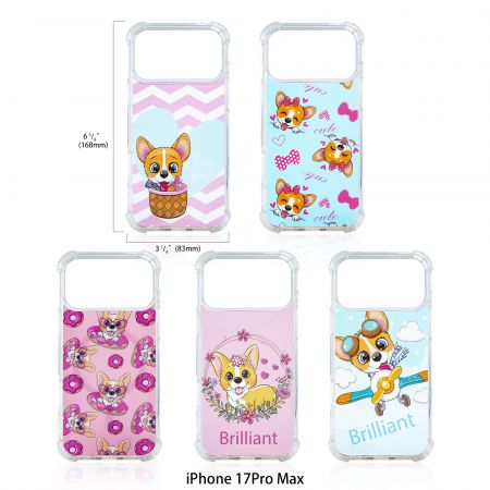 아이폰 17 프로 맥스 투명 케이스 - 아이폰 17 프로 맥스를 위한 도매 투명 케이스