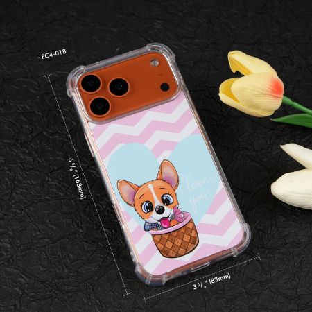 저렴한 MOQ 투명 아이폰 17 프로 맥스 케이스.