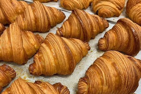 Various Croissant Bread