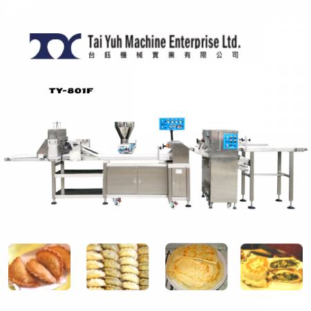 Máquina para formar calzones, pasteles de hojaldre y empanadas - Fabricante de calzones, empanadas y pasteles de hojaldre