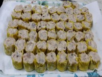 shrimp shao mai蝦燒賣dim sum
