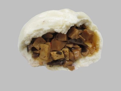 素食杏鮑菇包vegetarian pleurotus bun