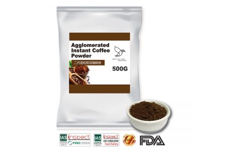 Polvo de café instantáneo aglomerado - Polvo de café instantáneo aglomerado