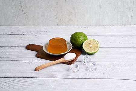 aiyu com chá de limão