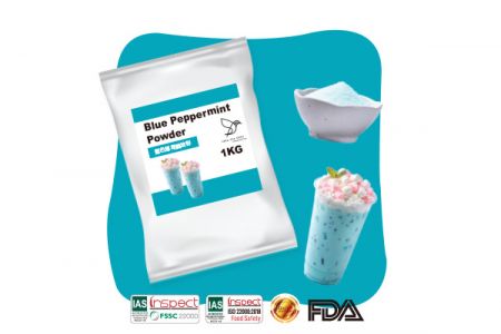 Bubuk Peppermint Biru - Bubuk Perasa Mint Grosir.