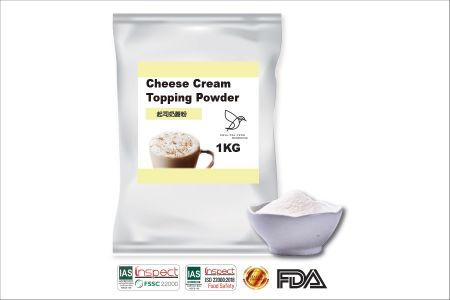 Cheese Cream Topping Powder - Beverage Flavor Powder