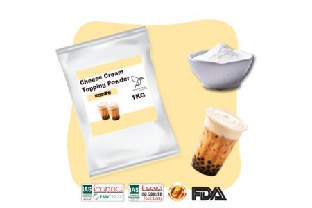 Bubuk Topping Krim Keju - Bubuk Rasa Minuman