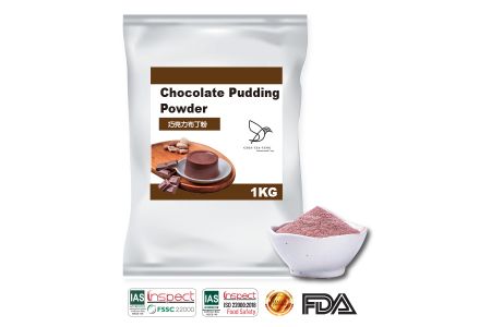 Schokoladenpuddingpulver - Kakaopuddingpulver