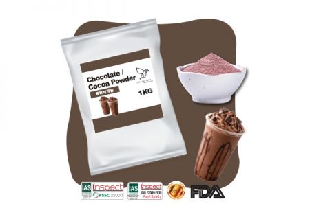 Polvo de chocolate / cacao - Polvo de sabor a chocolate a granel, polvo de té con leche, polvo de leche de cacao con chocolate