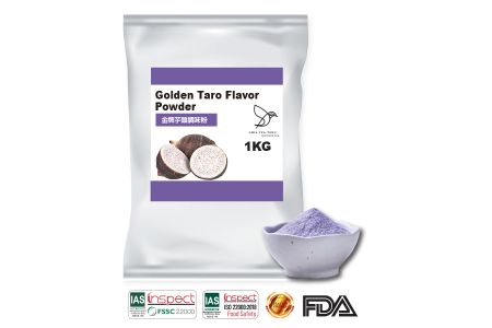 Golden Taro Flavor Powder - Taro Bubble Tea Powder.
