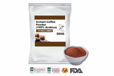 Café instantáneo en polvo (100% arábica) - Café en polvo 100% arábica de sabor profesional