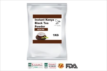 Polvere di tè nero istantaneo del Kenya - Polvere di tè selezionato del Kenya dell'Africa occidentale