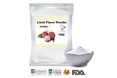 Litchi Flavor Powder - Lychee Bubble Tea Powder.