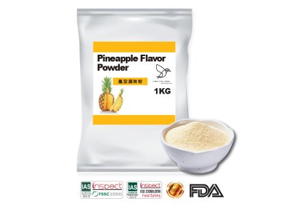 Pineapple Flavor Powder - Pineapple Bubble Tea Powder.