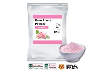 Rose Flavor Powder - Bulk Rose Flavour Powder.