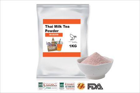Polvere per tè al latte thailandese - Polvere per tè al latte thailandese personalizzata.
