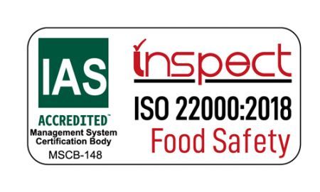 La société CHIA-TZA-TENG INTERNATIONAL a passé la certification ISO22000