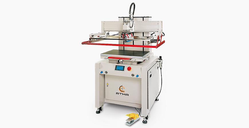 Parameters can be preset on HMI touch screen control panel to attain numeric production management, minimized air pressure exhaustion, screen vertical up down rapidly and precise positioning.