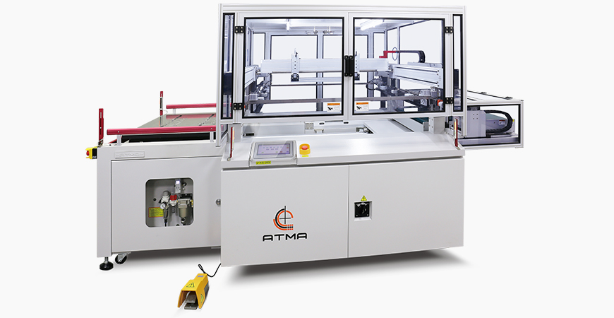 A mesa completa é coberta por ímãs para facilitar a fixação forte de vários tipos ou padrões diferentes de junta para evitar deslocamento durante a impressão, garantindo assim a precisão da impressão.