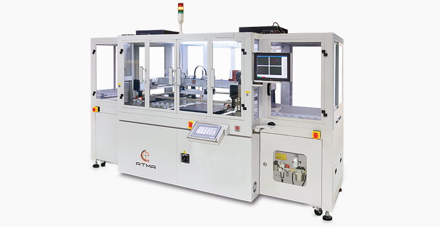 Realized touch panel diverse products tending to light weight, slim and small size development, duly satisfied with customer’s goal of automatic production