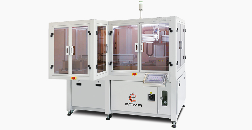 En enregistrant par CCD pour capturer l'image de l'objectif de couverture et du verre de la tablette sans marque d'enregistrement, une précision de ±5µm est atteinte pour mettre en œuvre une précision d'impression centrée.